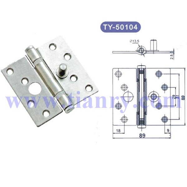 3.5"×3.5"×2.5 Steel Door Hinges With Plastic Bearings