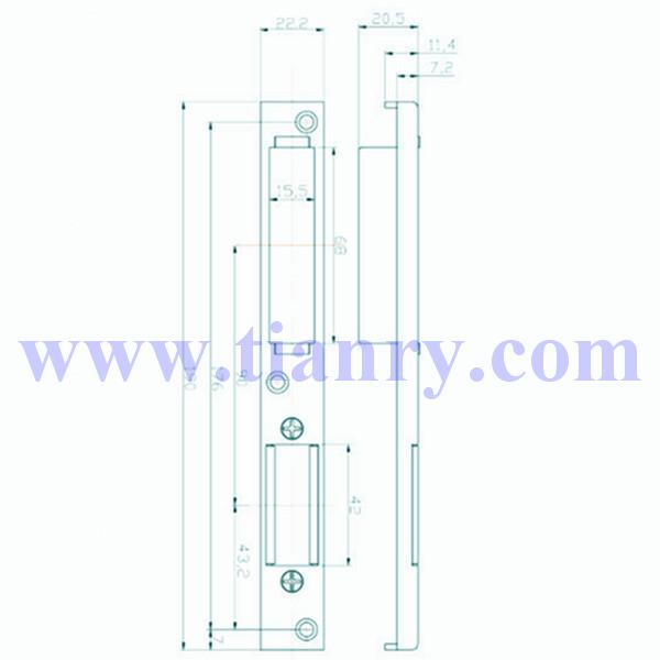 Door Gusset Plate