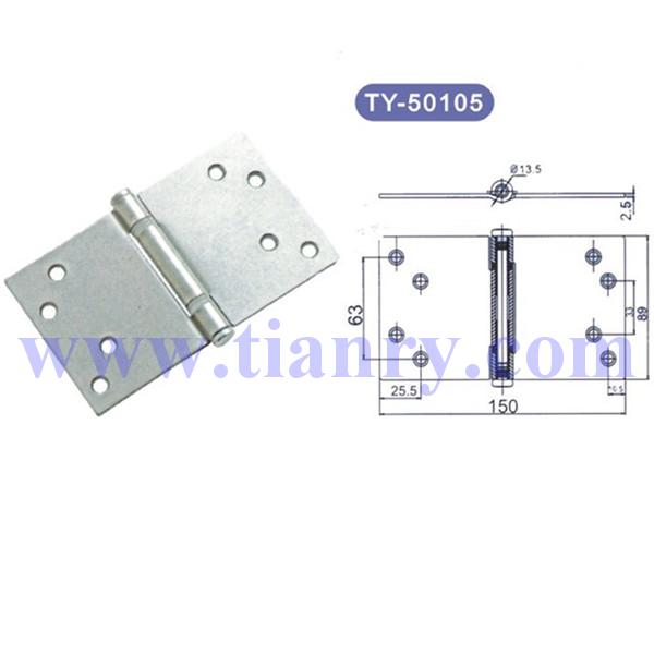 6"×3.5"×2.5 Steel Door Hinges With Plastic Bearings