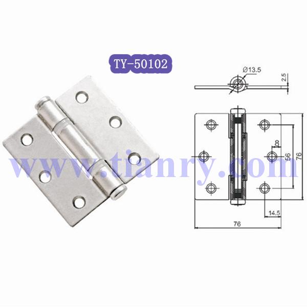 3"×3"×2.5 Steel Door Hinges With Plastic Bearings