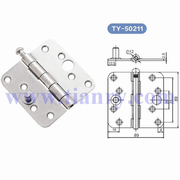 3.5"×3.5"×2.5 Steel Door Hinges With Adjustable Screw