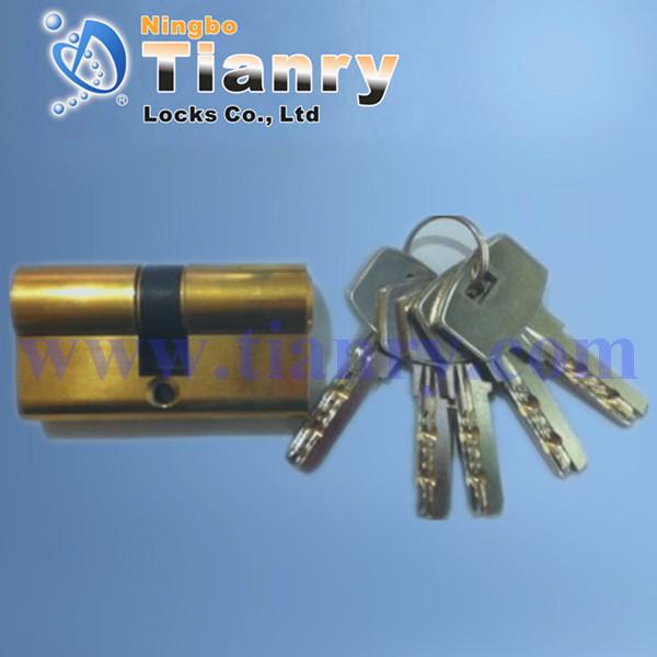 Brass Lock Cylinders with Computer Keys