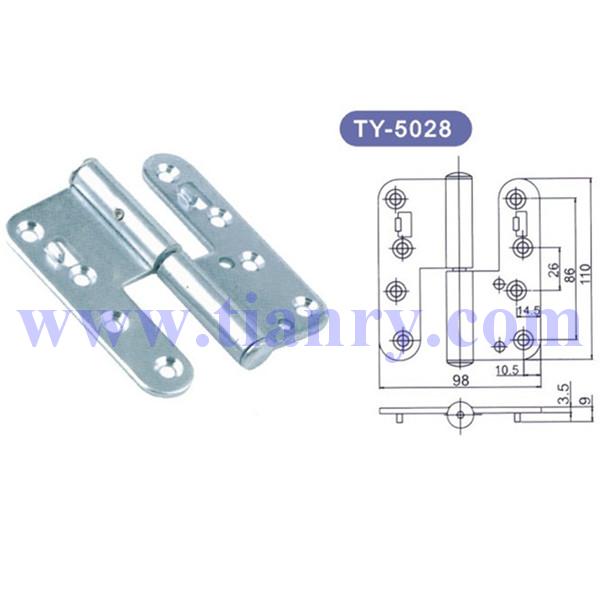 110×98×3.5 Right and Left Steel Door Hinges